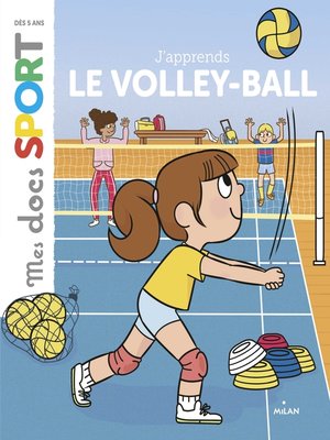 cover image of J'apprends le volley-ball
